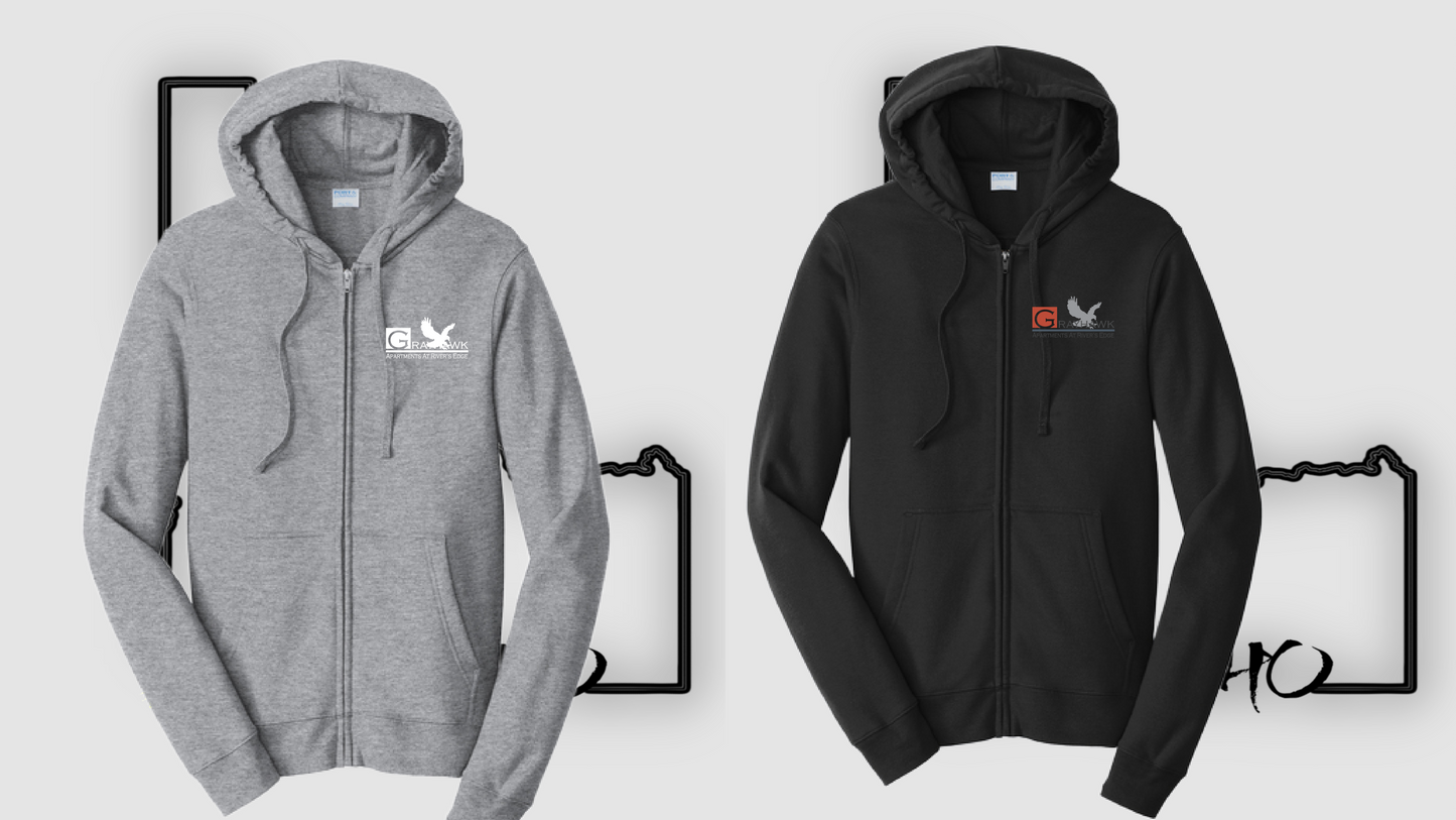 FS GrayHawk Zip-Up Hoodie