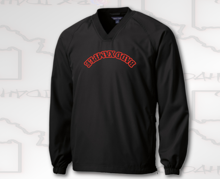 Badd Xample V-Neck Raglan Wind Shirt