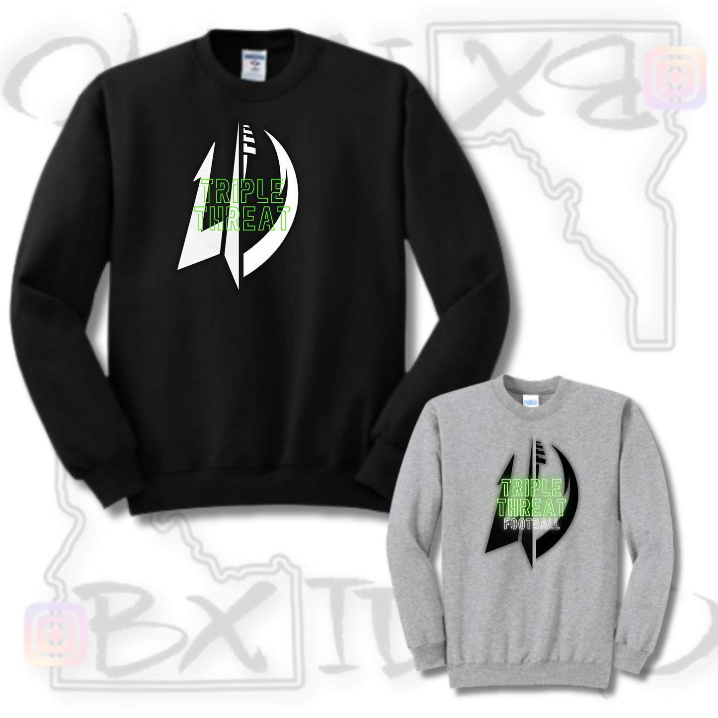 T3 Heavy Blend Crewneck Sweatshirt