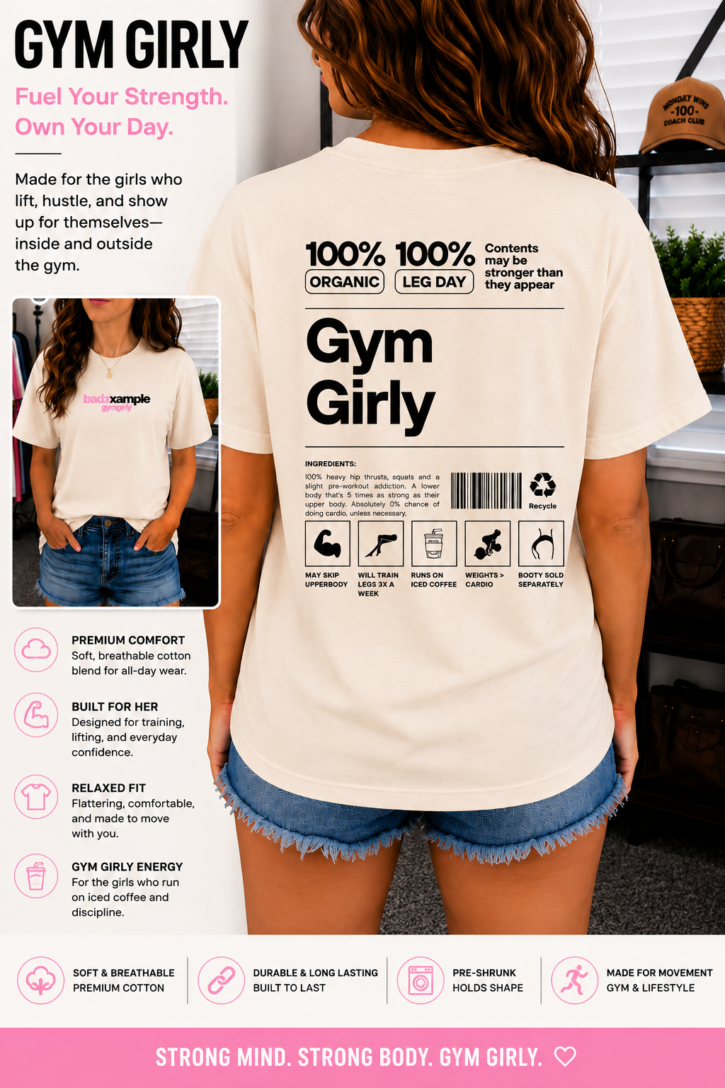 GYM GIRLY Tee