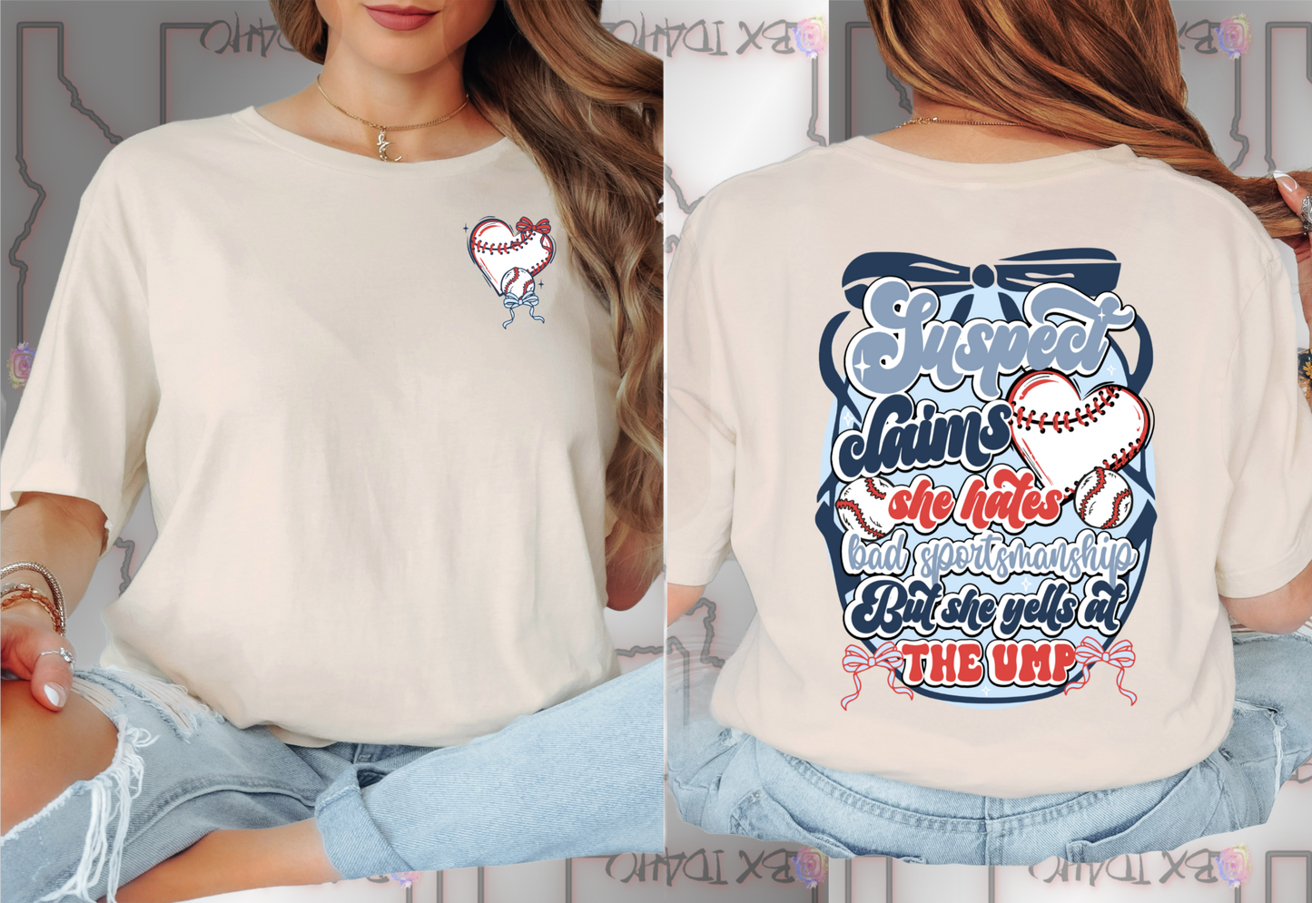 SUSPECT Tee - Baseball