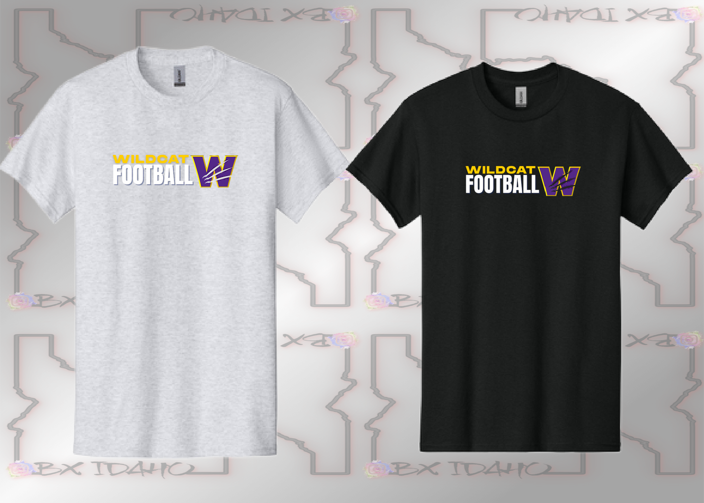 Wilder Football - Tri Blend Tee (Adult & Youth sizes)
