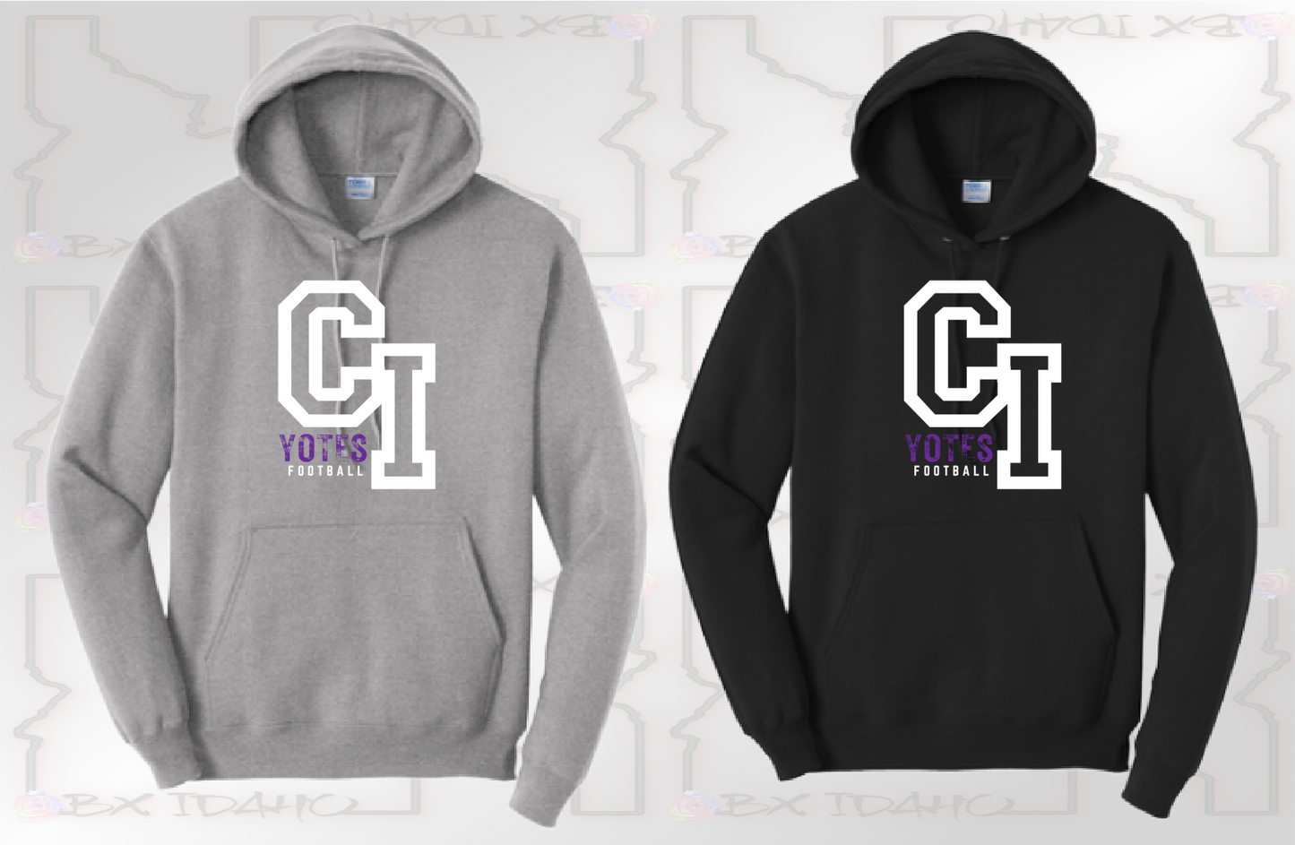 Yotes CI Football hoodie