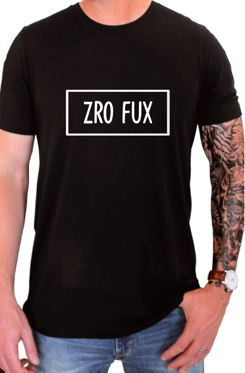 ZRO FUX - Black Tee