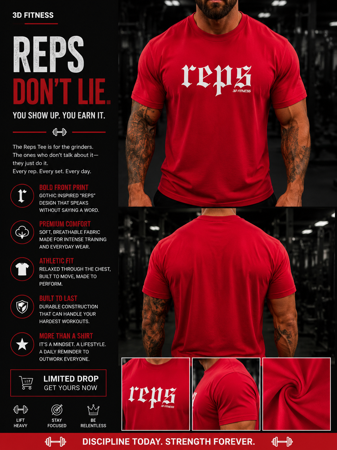 Reps Tee