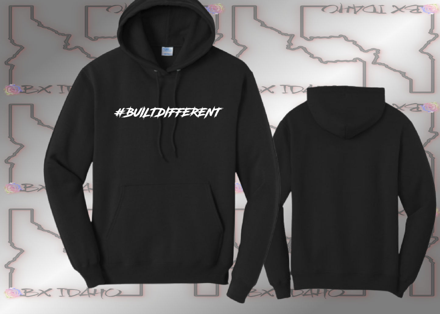 #BuiltDifferent Hoodie