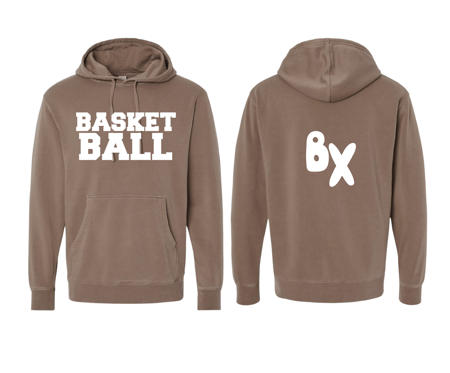 "BASEBALL" Midweight  Hooded Sweatshirt