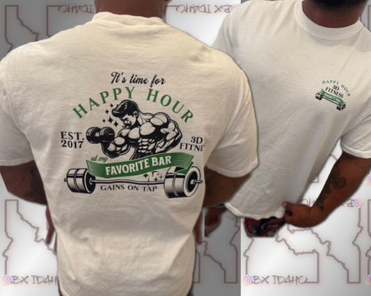 3D Gains on Tap T-shirt