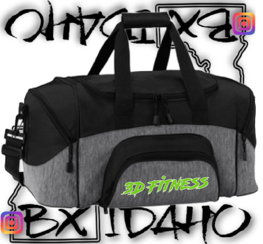 3D Fitness Colorblock Sport Duffel