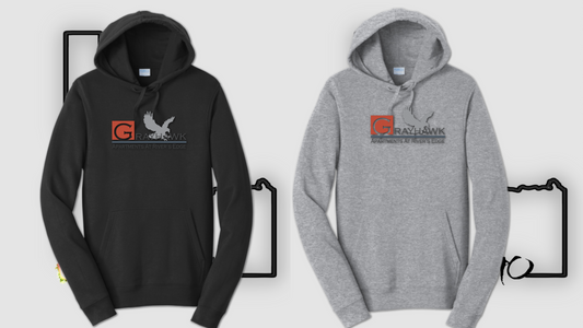 FS GrayHawk Fleece Pullover Hooded Sweatshirt