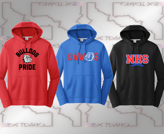 Bulldogs Performance Hoodies