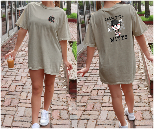 Calm Your Mitts - Mom Ball Tee