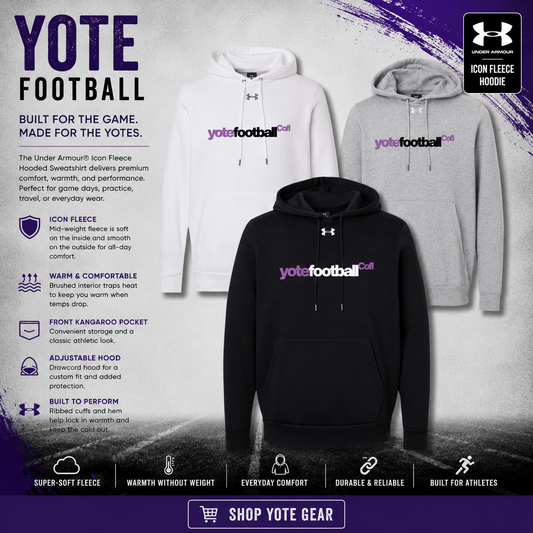 UA Yotes Icon Fleece Hooded Sweatshirt