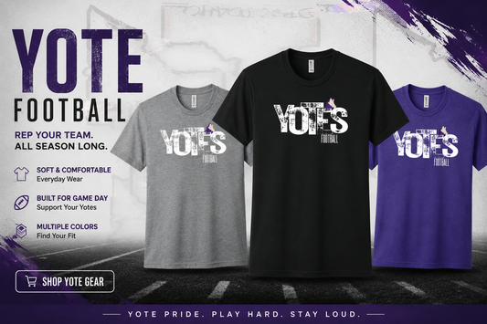 Yotes Football Tee