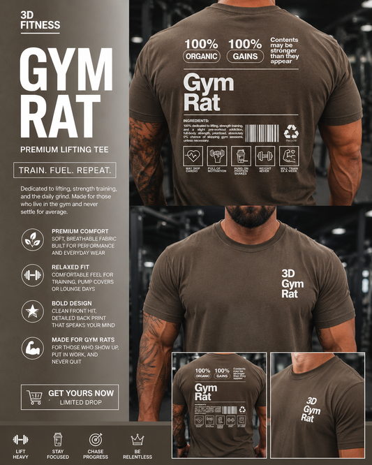 GYM RAT TEE