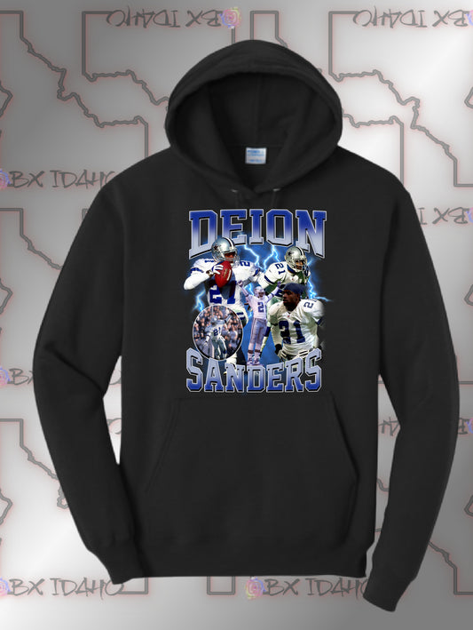 Deion Sanders Cowboys throwback Hoodie