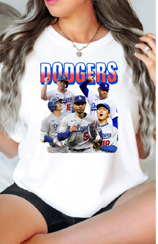 LA Dodgers Womens oversized T-shirt