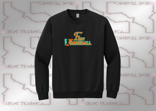 Fury Baseball - Heavy Blend Crewneck Sweatshirt (Adult & Youth sizes)