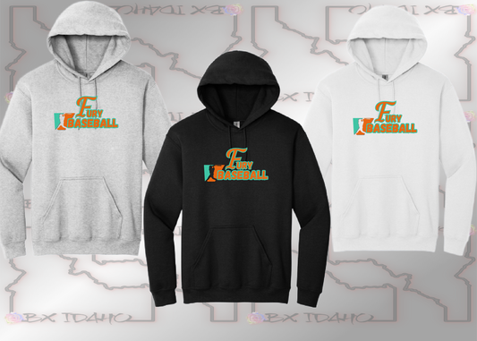 Fury Baseball - Hooded Sweatshirt (Adult & Youth sizes)