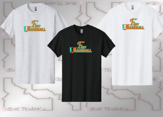 Fury Baseball - Tri Blend Tee (Adult & Youth sizes)