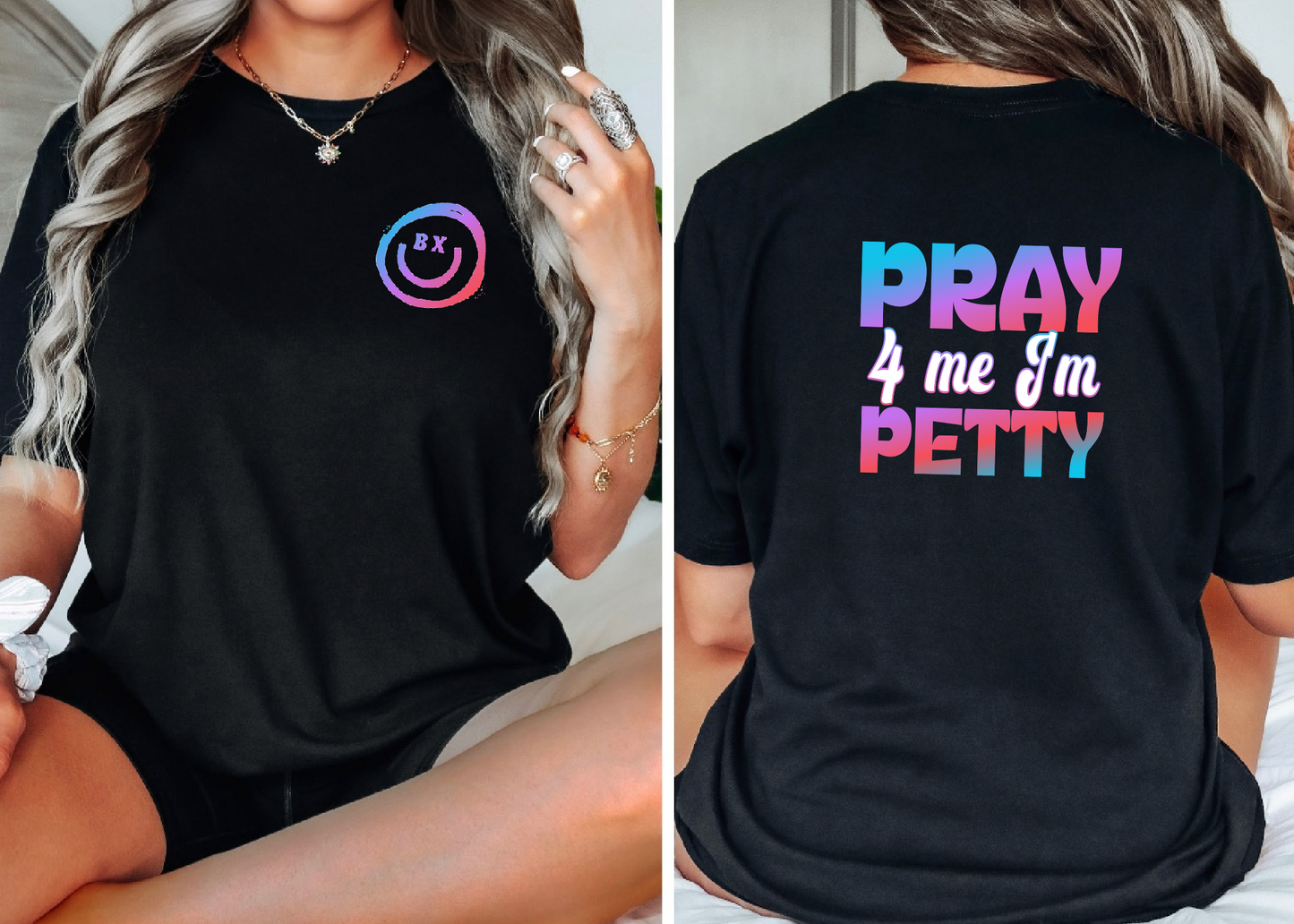 Pray 4 Me - Black Tee