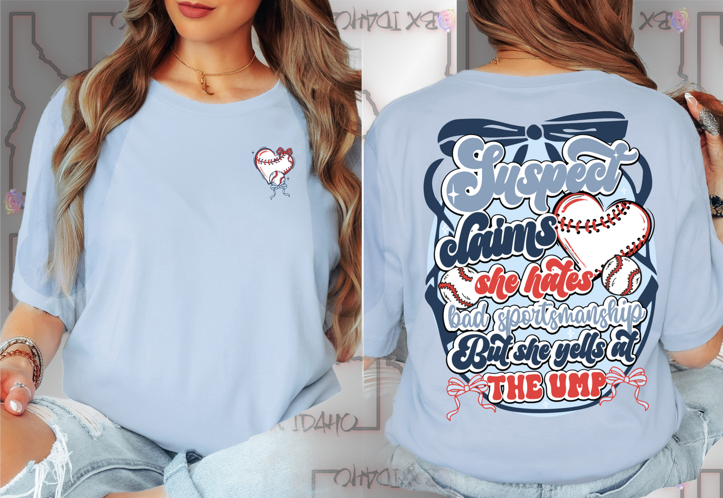 SUSPECT Tee - Baseball