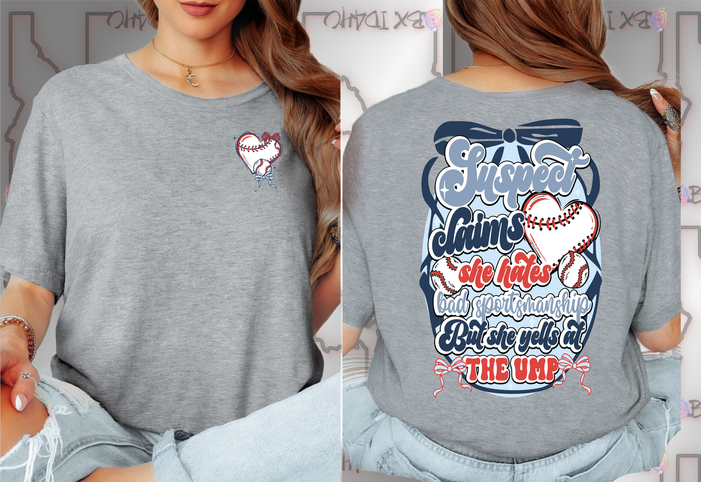 SUSPECT Tee - Baseball