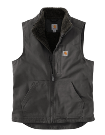 #10 CH Sherpa-Lined Mock Neck Vest