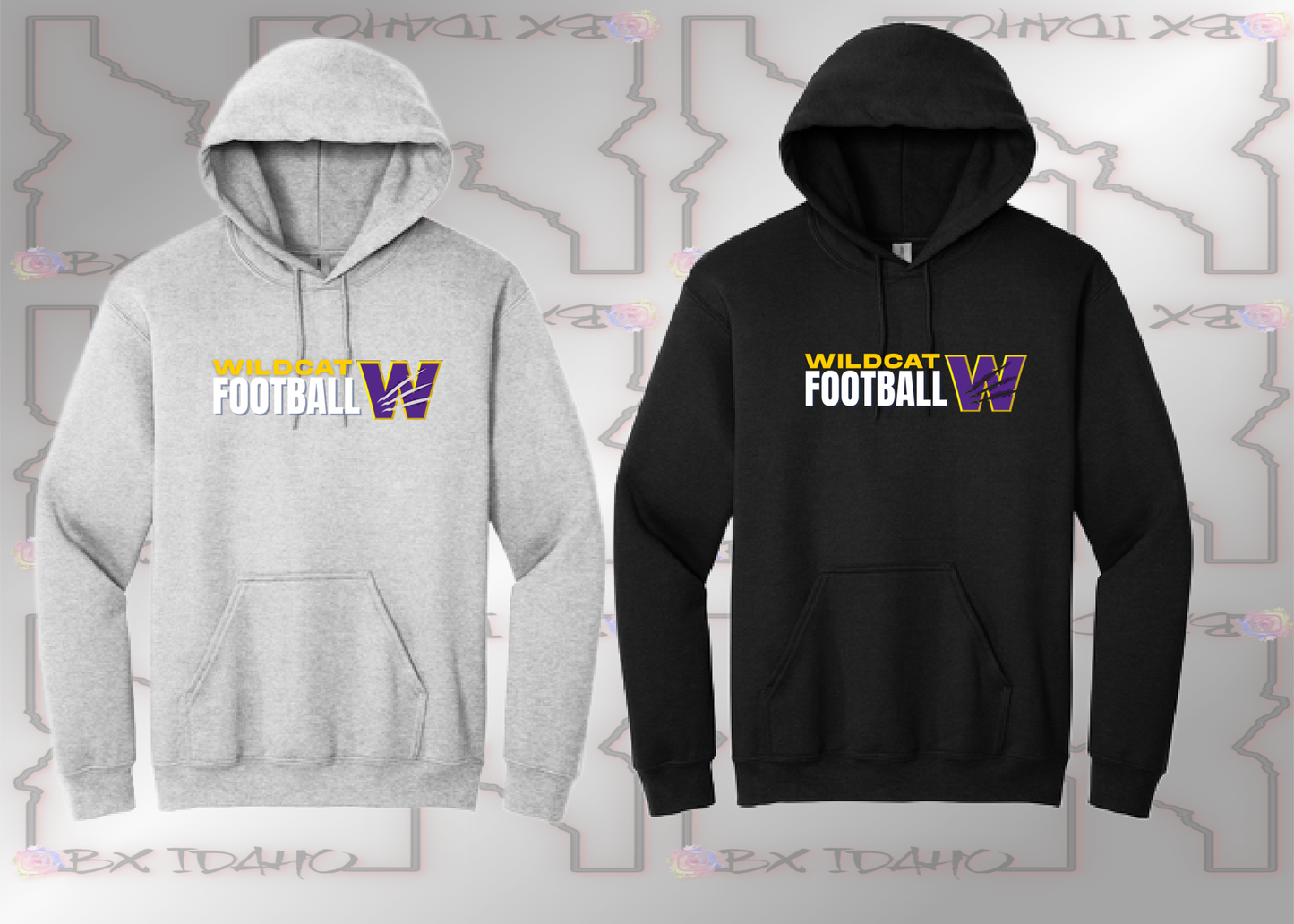 Wilder Football - Hooded Sweatshirt (Adult & Youth sizes)