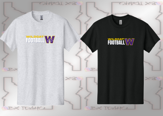 Wilder Football - Tri Blend Tee (Adult & Youth sizes)