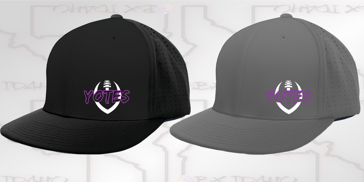 Yotes football flex fit hat