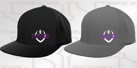 Yotes football flex fit hat