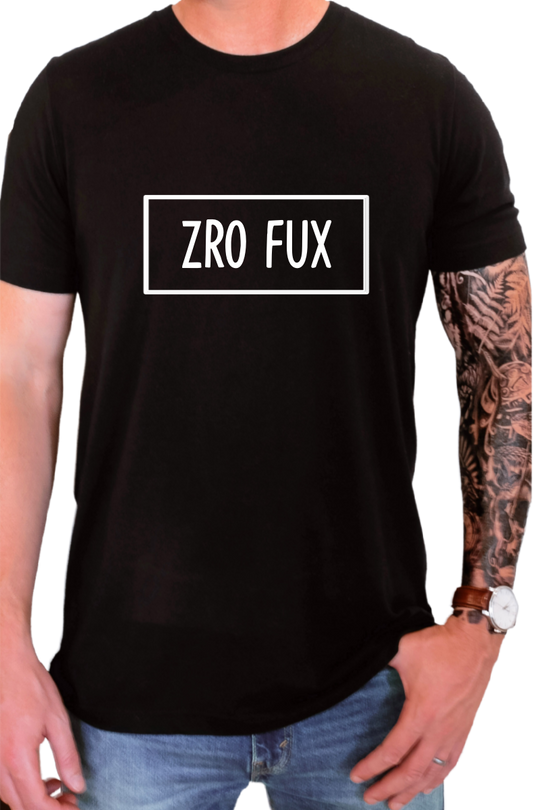ZRO FUX - Black Tee