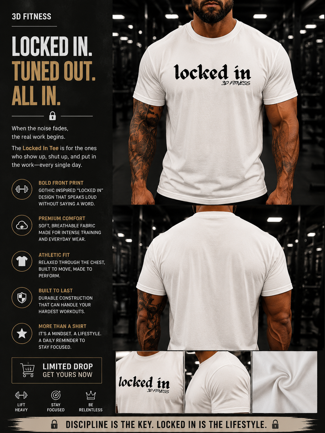 Locked In Tee