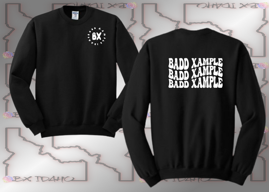 Badd Xample retro - Crew Neck