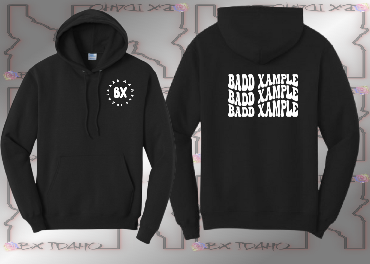 Badd Xample retro Hoodie