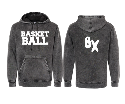 "BASKETBALL" Midweight  Hooded Sweatshirt