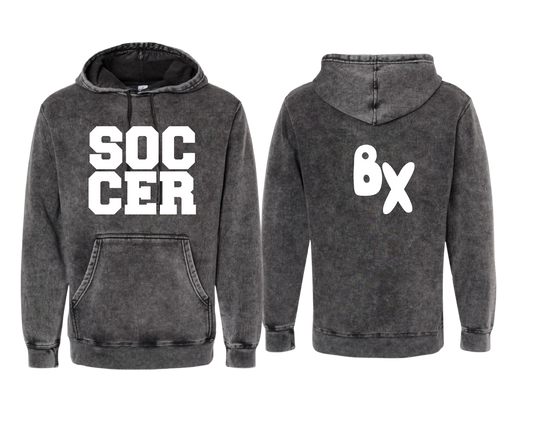 "SOCCER" Midweight  Hooded Sweatshirt